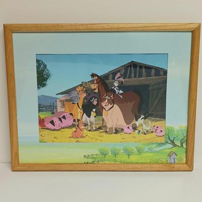 LOT:12: Disney Exclusive Commemorative Lithographs - Mulan, Hercules, The Fox and The Hound, and Home on the Range