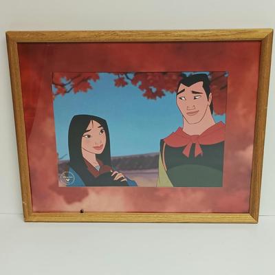 LOT:12: Disney Exclusive Commemorative Lithographs - Mulan, Hercules, The Fox and The Hound, and Home on the Range