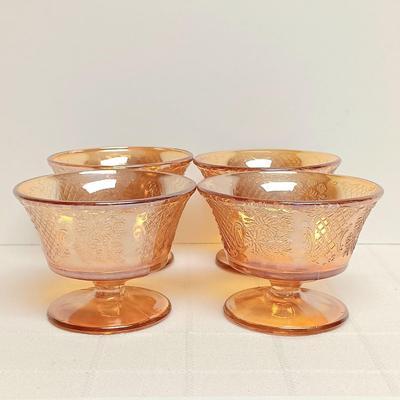 LOT:13: Large Collection of Marigold Carnival Glass