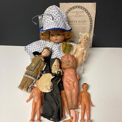 LOT 31: Vintage Dolls - Repair / Parts Collection, Patsy Joan by Effanbee and More
