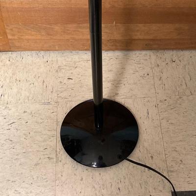 LOT 36: MCM Floor Lamp, Fringe Throw Rug, Storage Box and More
