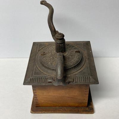 LOT 43: Vintage / Antique Coffee Grinder and Iron Collection