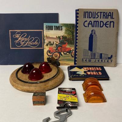 LOT 139: Vintage Automobile Collection - Lincoln, Ford, Red / Orange Lenses and More