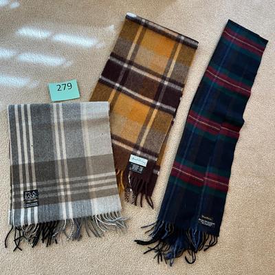Plaid scarves