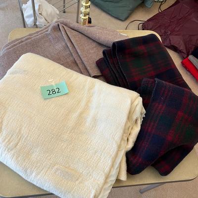 Lot of blankets/ throws