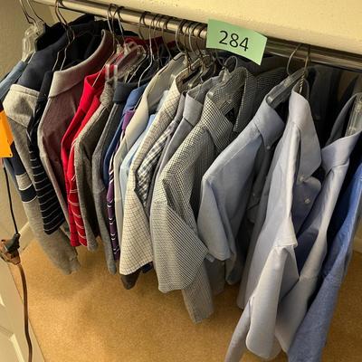 Lot of men's dress shirts