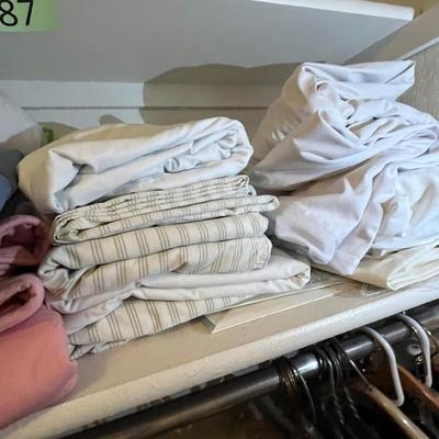 Lot of bedding