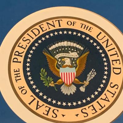 Framed President & Vice President Seals