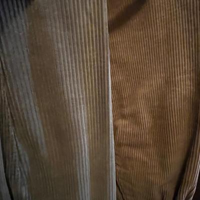 corduroy slacks & other