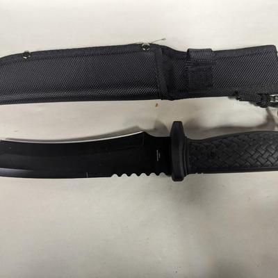 New Black Hunting Cutlery