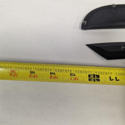 New Black Hunting Cutlery