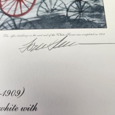 The White house 1909 By Tom Freeman Signed 36/500