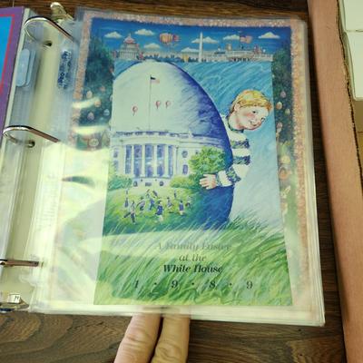 White House Easter Eggs & Binder with Easter at the White House Programs