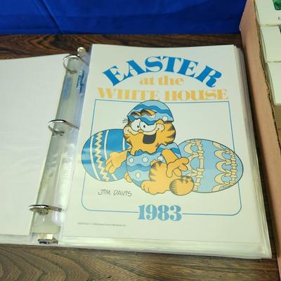 White House Easter Eggs & Binder with Easter at the White House Programs
