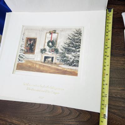 1986,1987,1988 Reagan White House Christmas Cards
