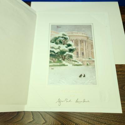 2005 White House Bush Christmas Card