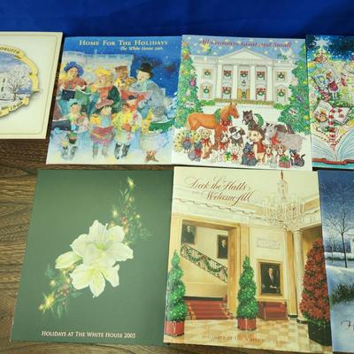 11 White House Christmas tour Booklets 1998 1999 2001-2008, 2010