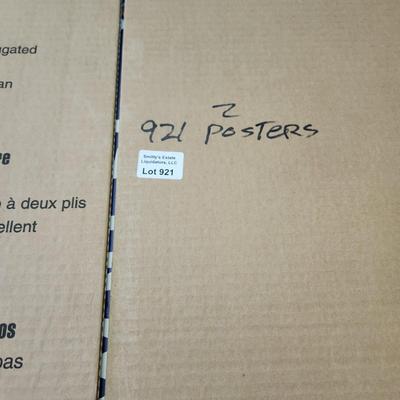 2 Vintage The Time is now Reagan & Bush Posters