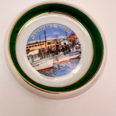Vintage Porcelain Coasters (4)