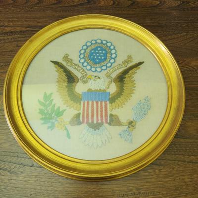 Hand Embroidered Seal of The United States
