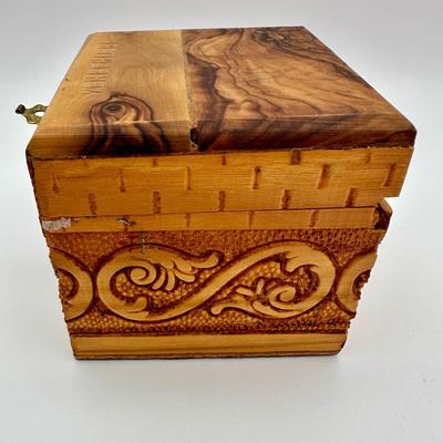 Hand Carved Box