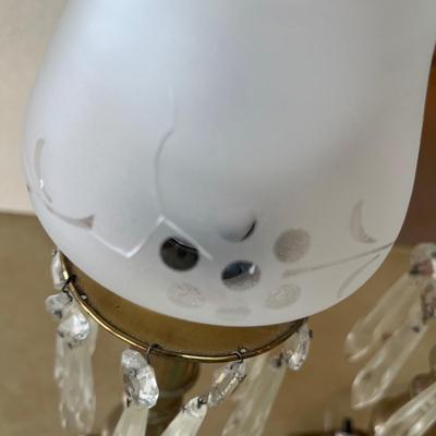 Matching lustre lamps