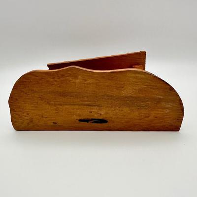 Vintage Wood hand carved Nativity Set