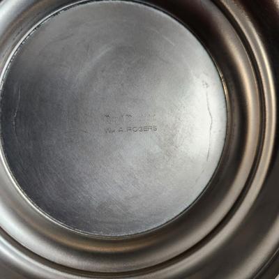 Large Collection of Silver Plate Bowls Trays Creamer Sugar Bowl