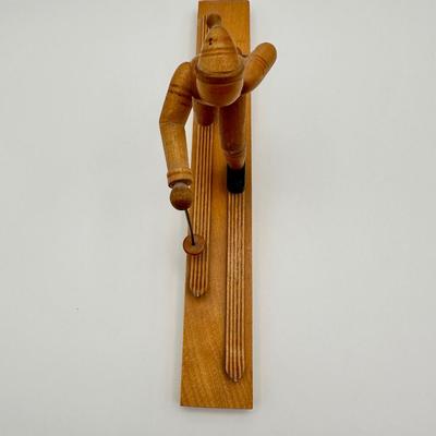 B. Borowik & S Byliniak Carved Wood Polish Figure