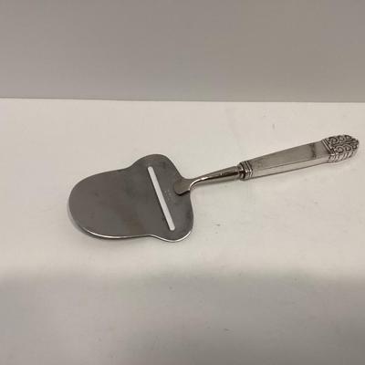 STERLING SILVER HANDLE CHEESE PLANE MADE IN NORWAY