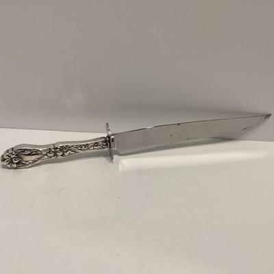 STERLING SILVER MEAT CARVING KNIFE