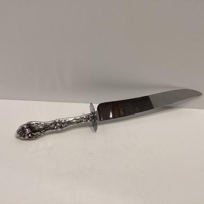 STERLING SILVER MEAT CARVING KNIFE