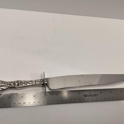 STERLING SILVER MEAT CARVING KNIFE
