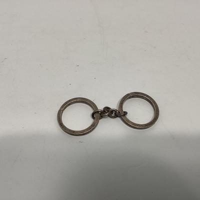 TIFANY & CO. STERLING SILVER KEYCHAIN