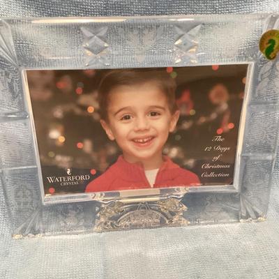 Waterford Crystal 12 Days of Christmas picture frame
