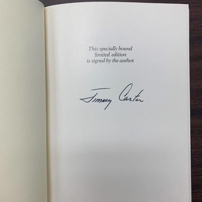 Keeping Faith signed by President Jimmy Carter