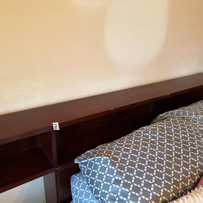 VINTAGE BOOKCASE HEADBOARD