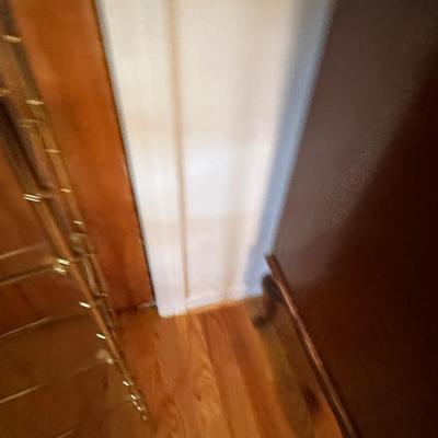 BRASS BAMBOO SHELF