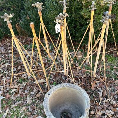 OUTDOOR SPRINKLER, HOSE STORAGE LOT