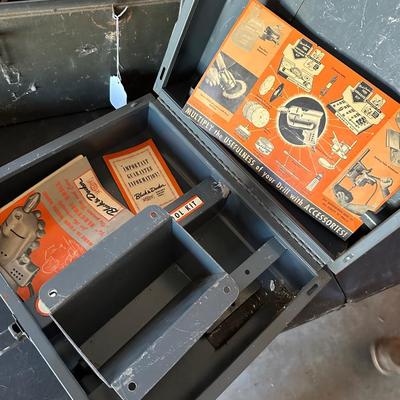 VINTAGE TOOL BOX LOT