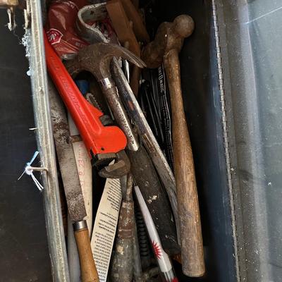 VINTAGE TOOL BOX LOT