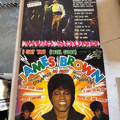JAMES BROWN ALBUM LOT