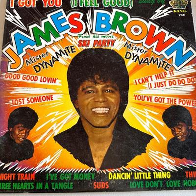 JAMES BROWN ALBUM LOT