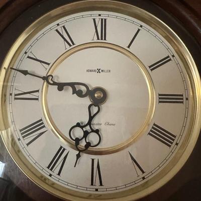 HOWARD MILLER WESTMINSTER CHIME CLOCK