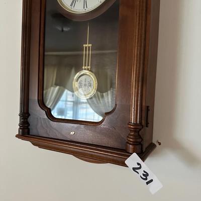 HOWARD MILLER WESTMINSTER CHIME CLOCK