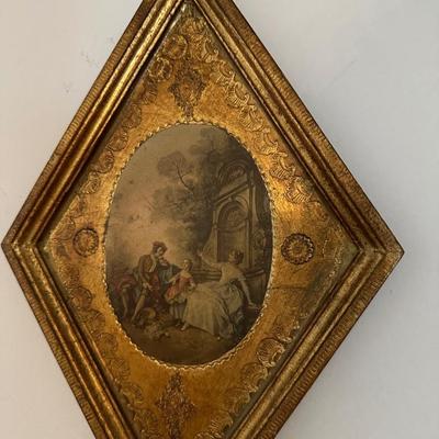 VINTAGE FLORENTINE WALL TRIO