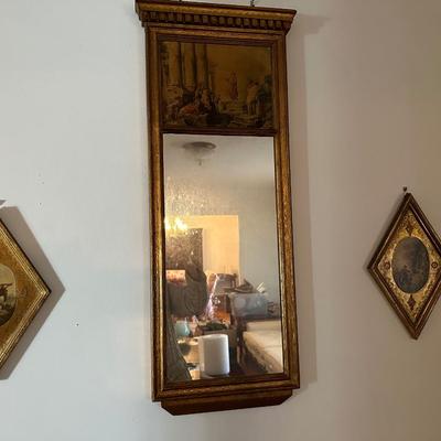 VINTAGE FLORENTINE WALL TRIO