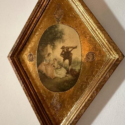 VINTAGE FLORENTINE WALL TRIO