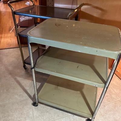 3 TIER ROLLING TABLE LOT
