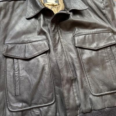 HABAND MEN'S LEATHER JACKET